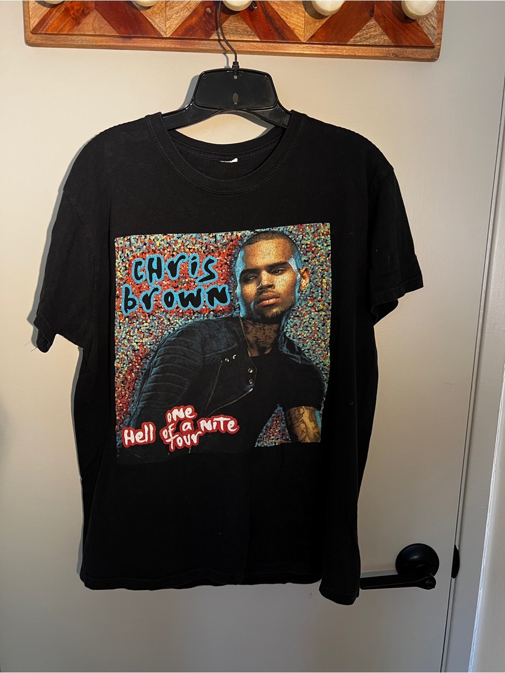 Chris Brown 2015 One Hell of a Nite Tour  T‑Shirt Vintage